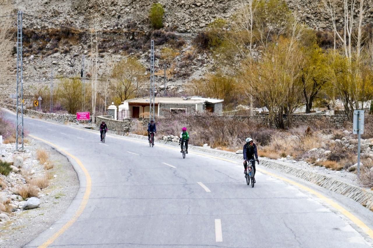 Pedaling Peaks: Karakoram Cycling Adventure